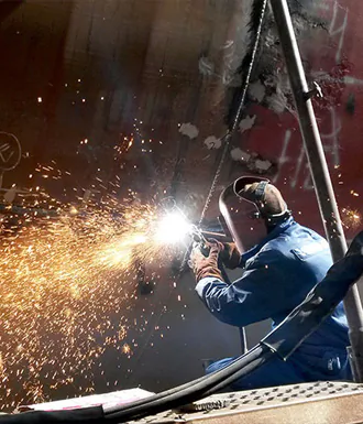 Ship repair and maintenance services at an Egyptian port