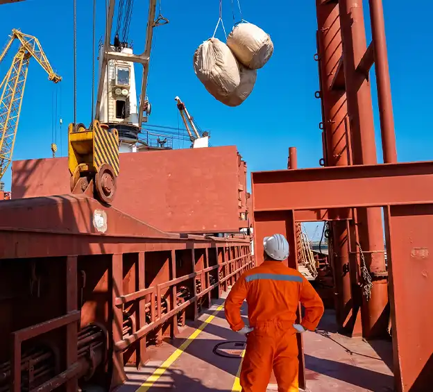 Ocean Ship marine logistics and vessel support operations in Egypt