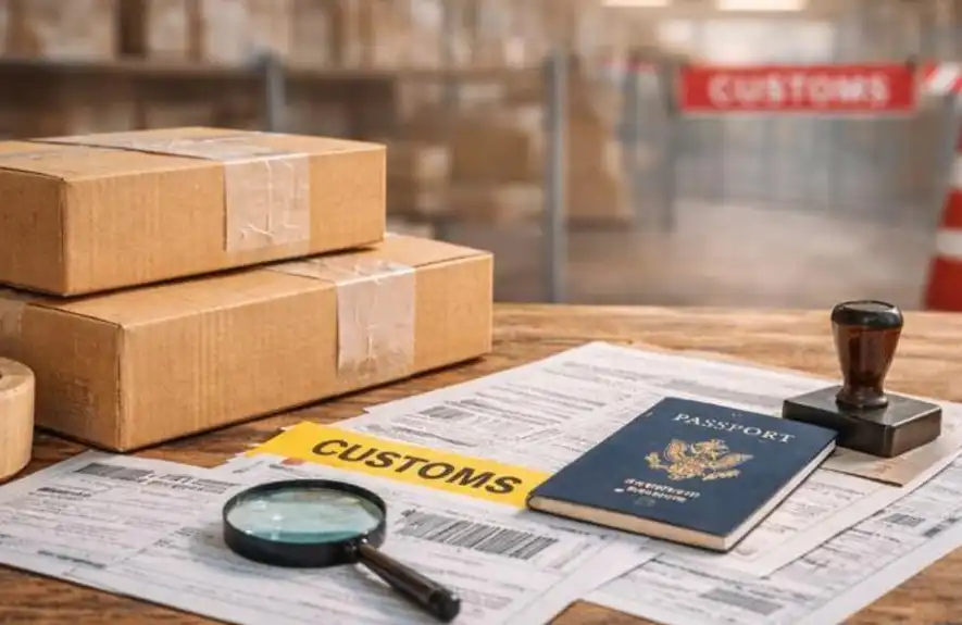 Customs clearance and delivery of marine equipment and ship spare parts